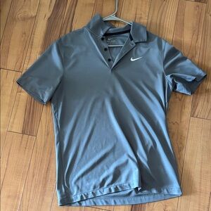 Nike Men's Charcoal Polo Shirt